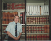 Dick and his old books - 1980s